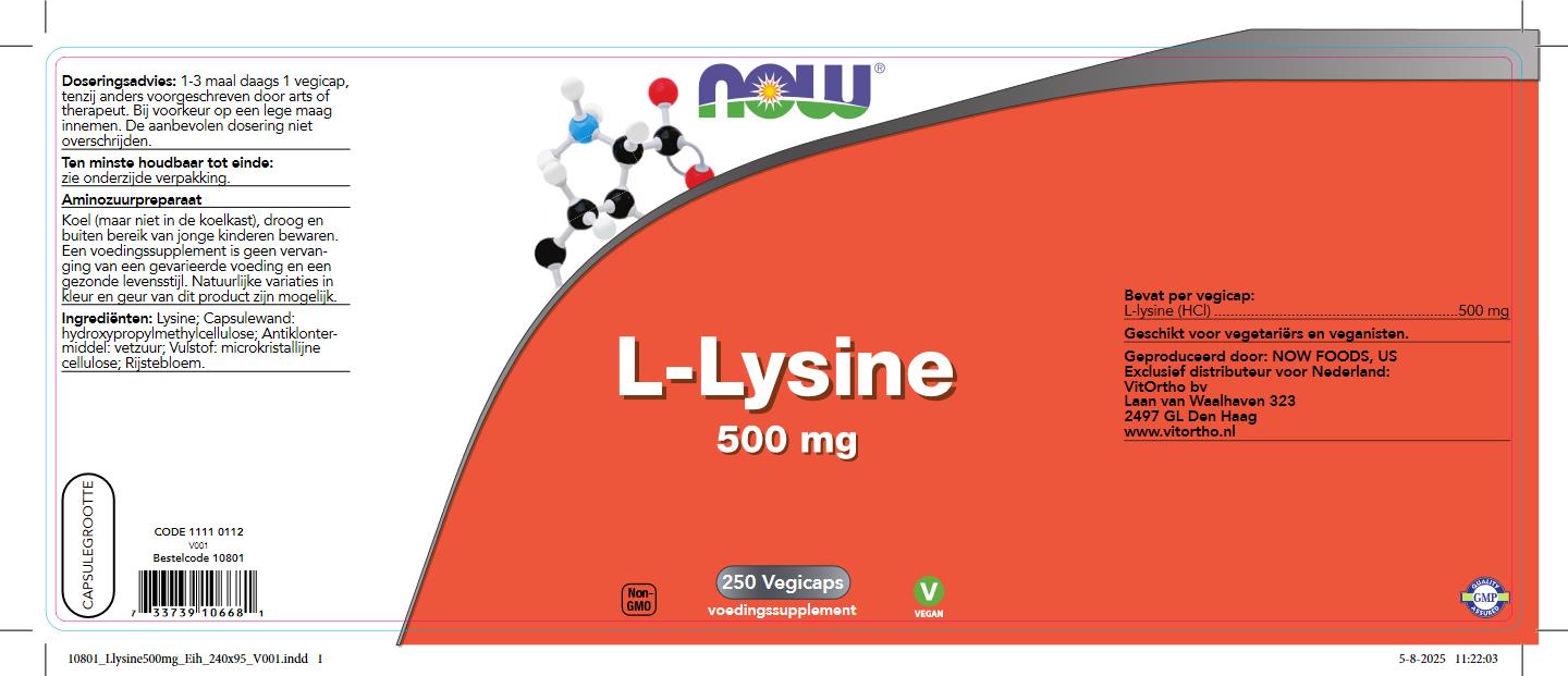 L-Lysine 500 mg