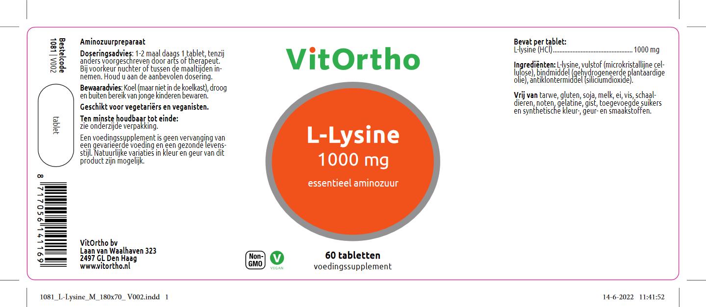 L-Lysine 1000 mg