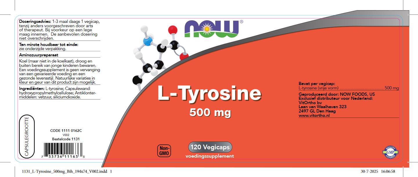 L-Tyrosine 500 mg