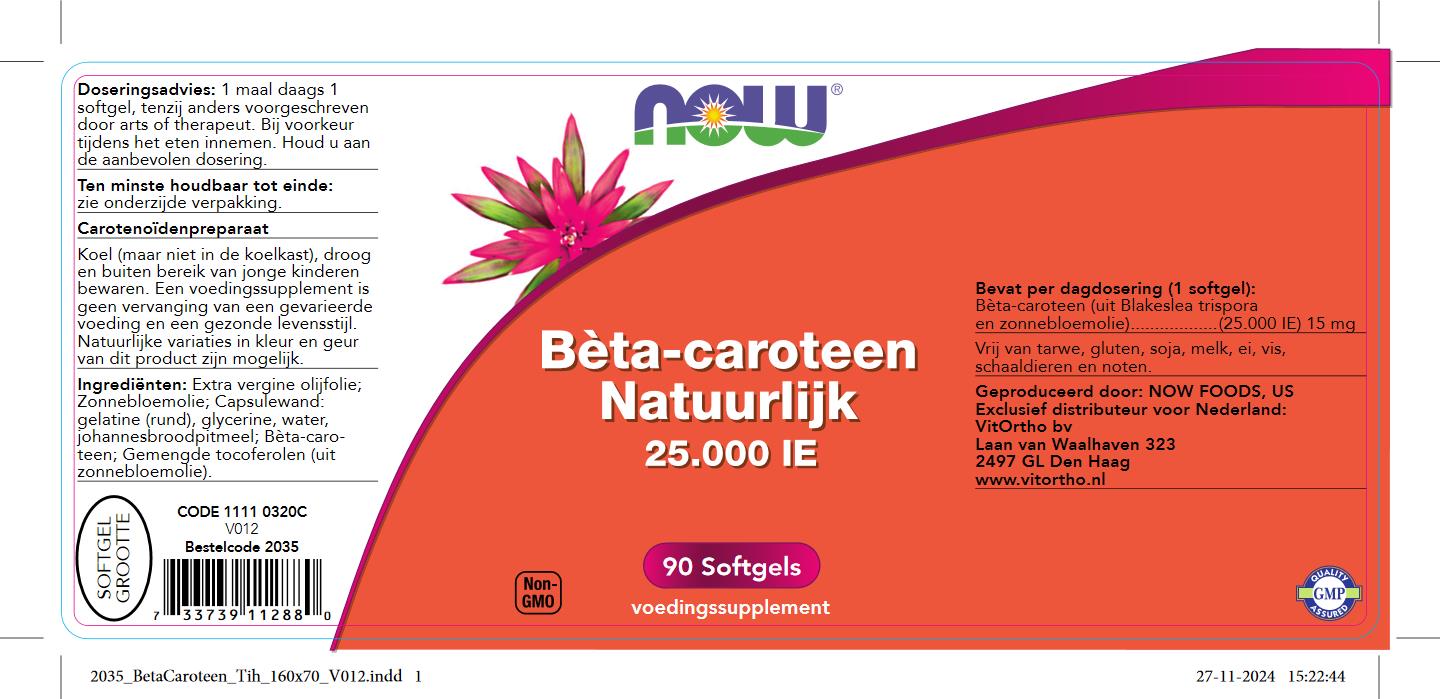 Bèta-caroteen Natuurlijk