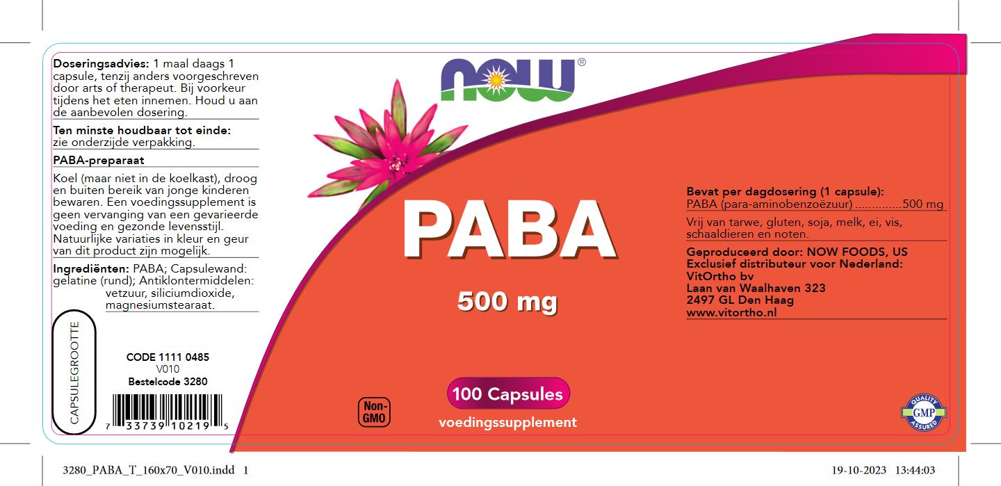 PABA 500 mg