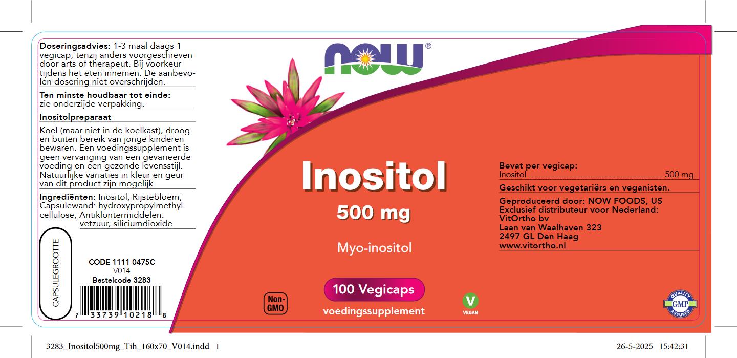 Inositol 500 mg