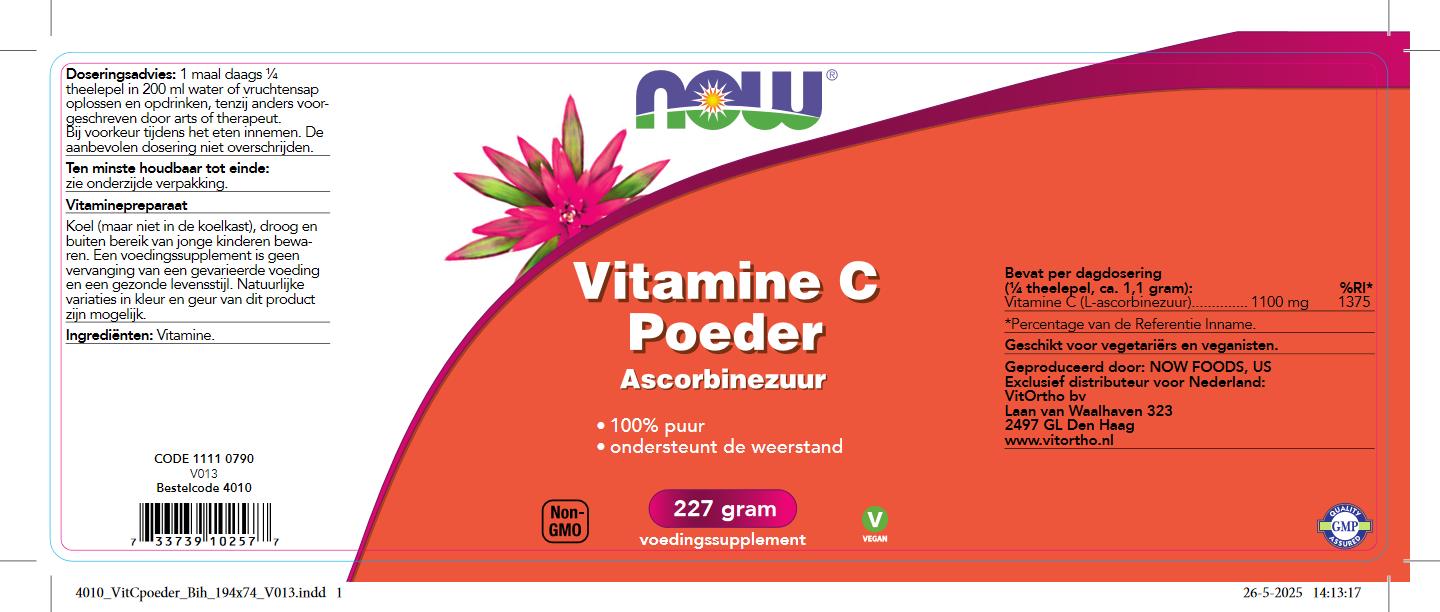 Vitamine C Poeder Ascorbinezuur
