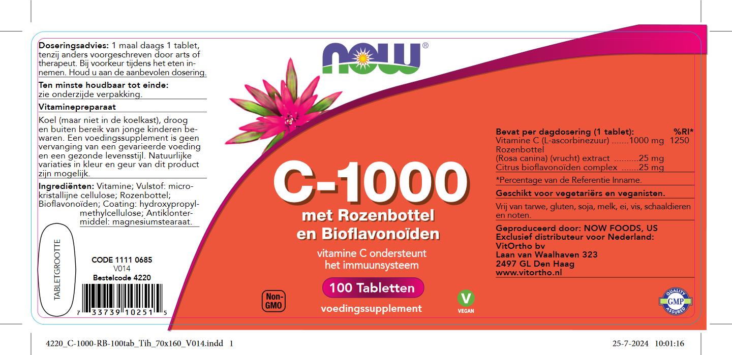 C-1000 met Rozenbottel & Bioflavonoïden