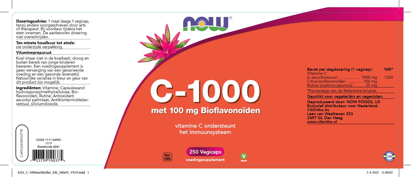 C-1000 met 100 mg Bioflavonoïden