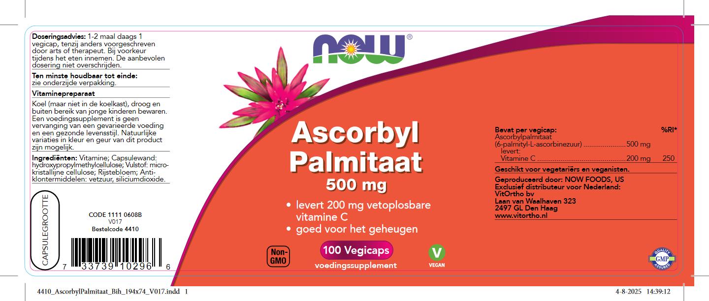 Ascorbyl Palmitaat 500 mg