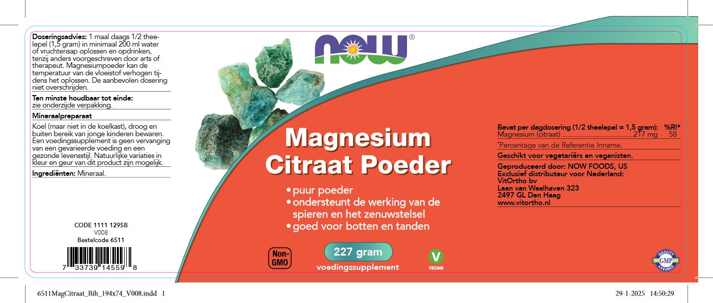 Magnesium Citraat Poeder
