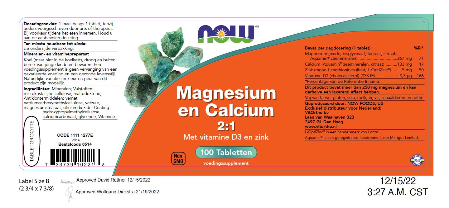 Magnesium en Calcium 2:1