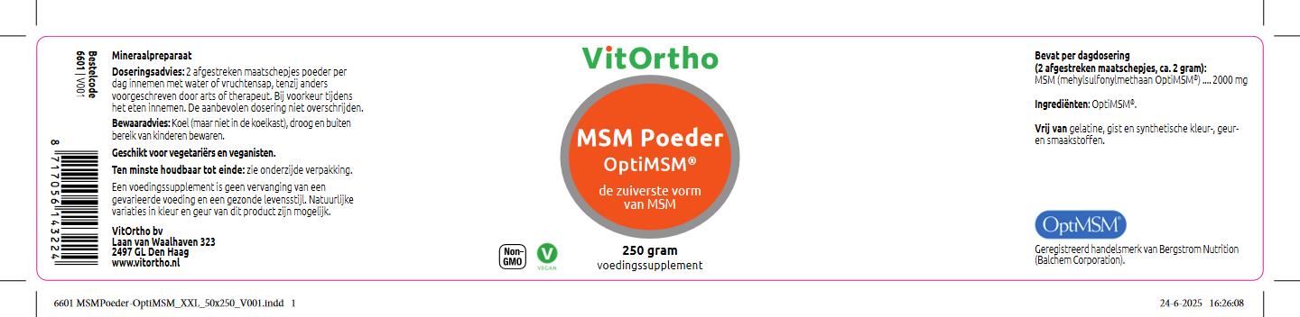 MSM Poeder OptiMSM