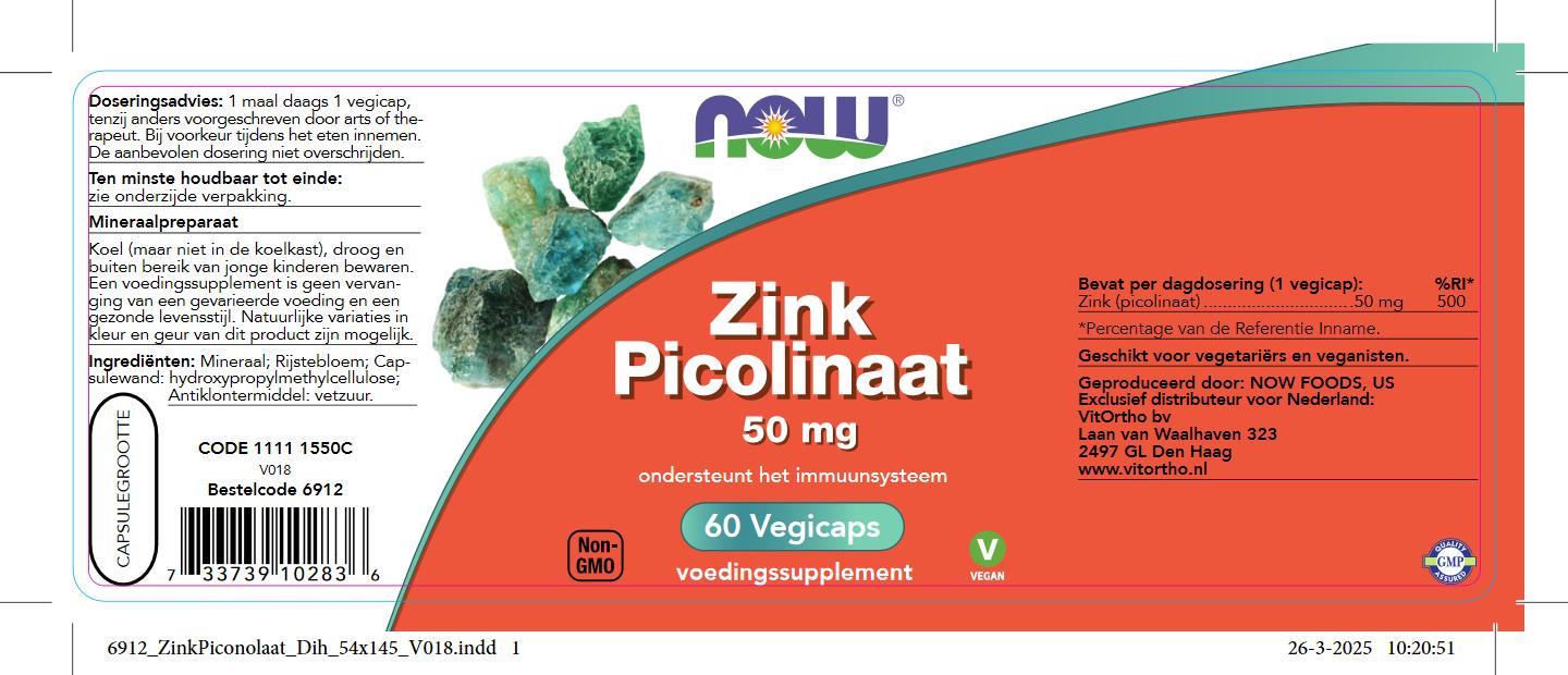 Zink Picolinaat 50 mg