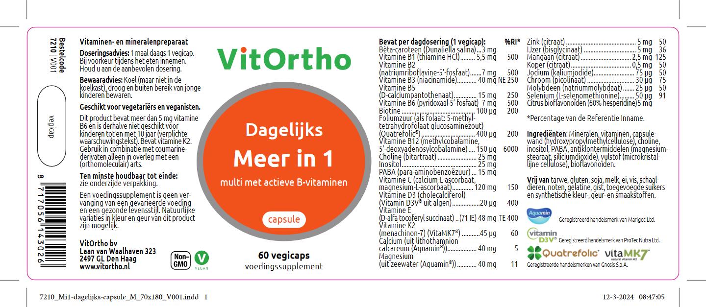 Meer in 1 Dagelijks Capsule