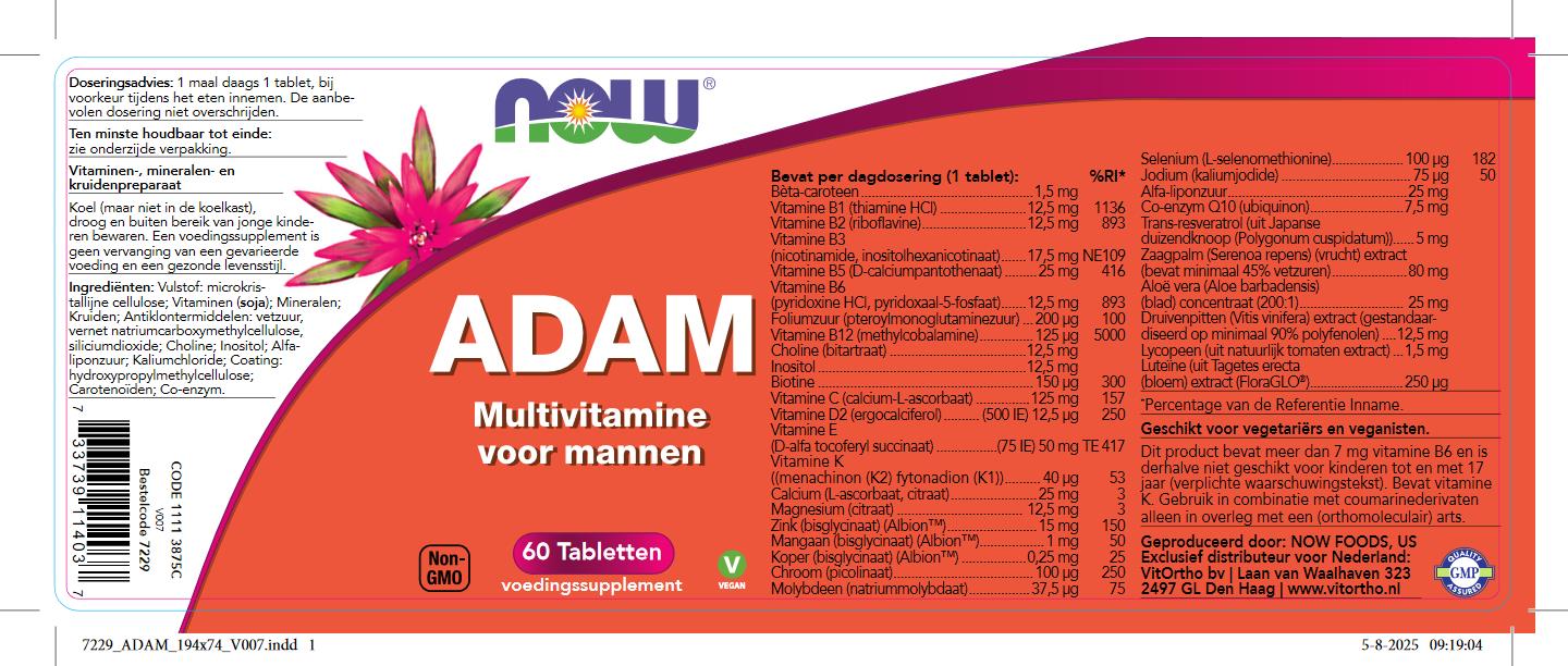 ADAM Multivitamine voor mannen