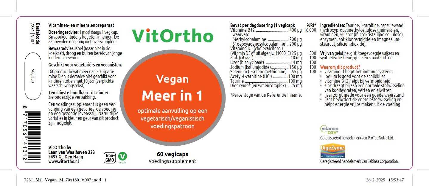 Meer in 1 Vegan