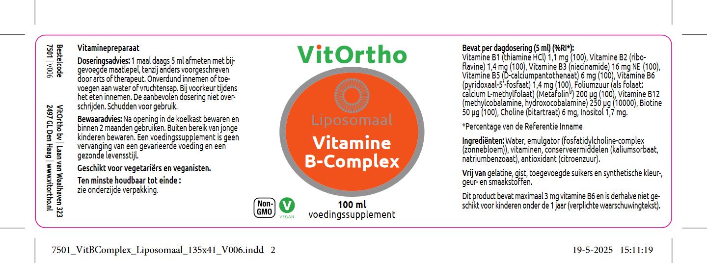 Vitamine B-Complex Liposomaal