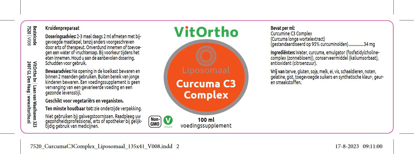 Curcuma C3 Complex Liposomaal