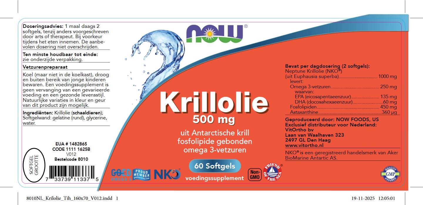 Krillolie 500 mg