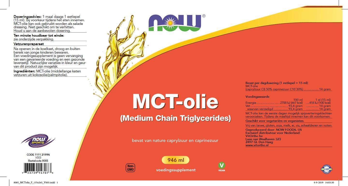 MCT Olie (Medium Chain Triglycerides)