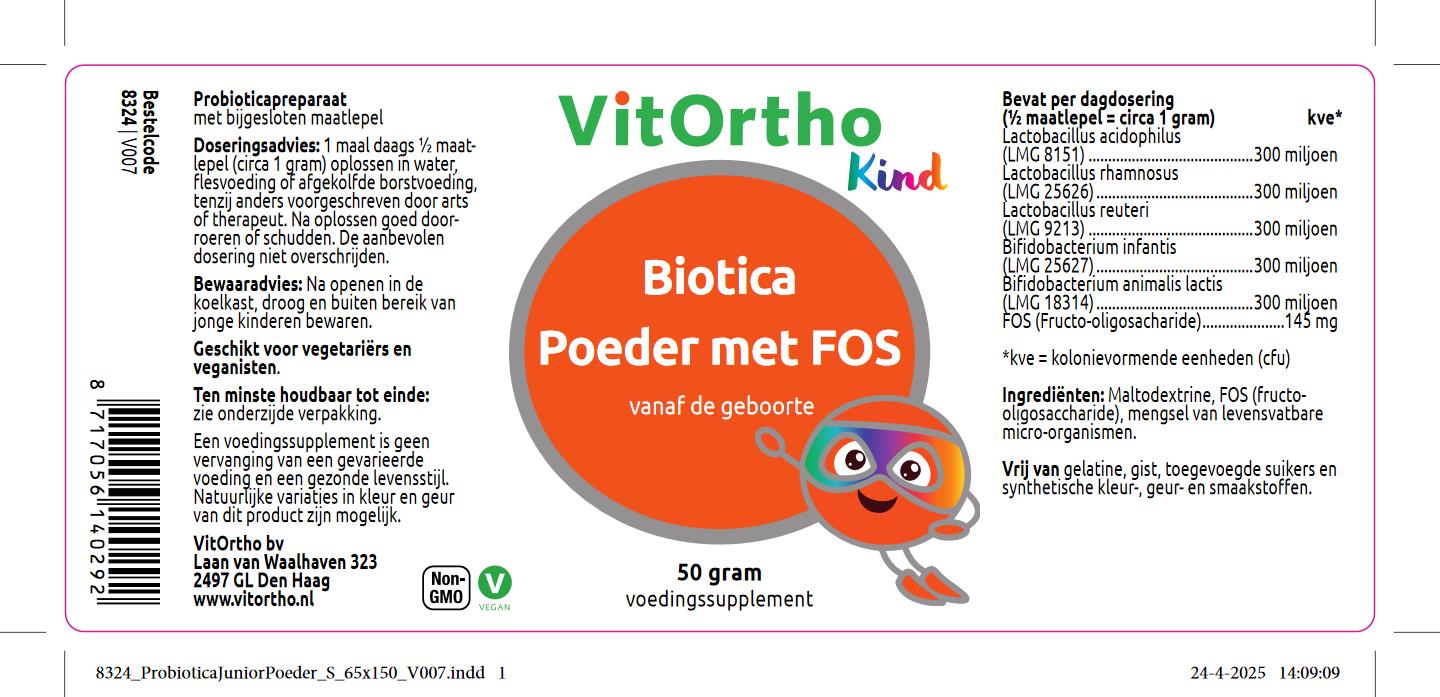 Biotica Poeder met FOS Kind