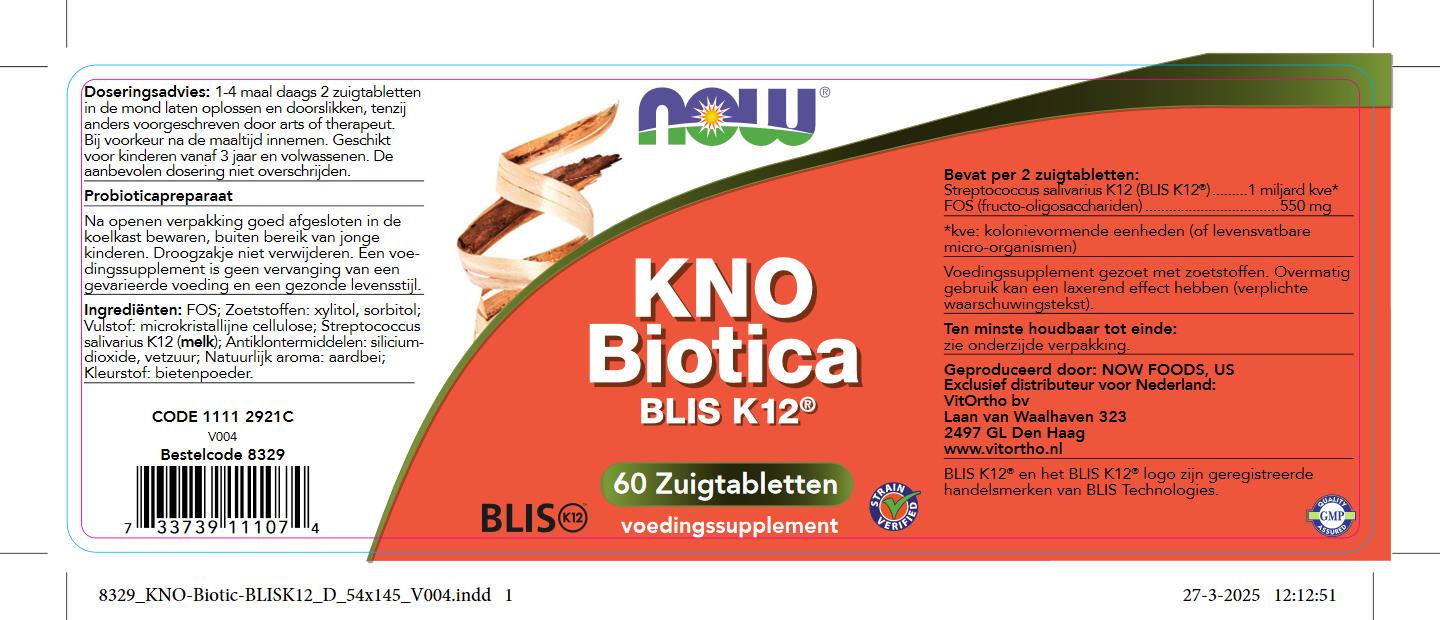 KNO Biotica BLIS K12
