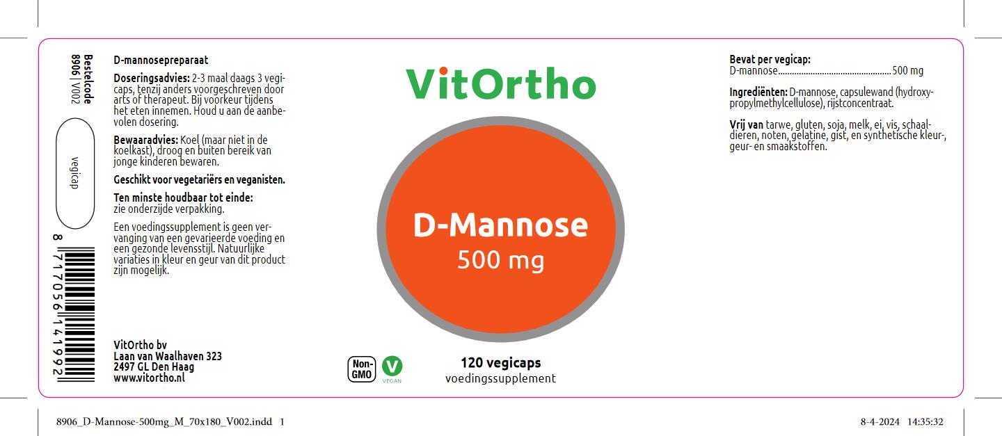 D-Mannose 500 mg