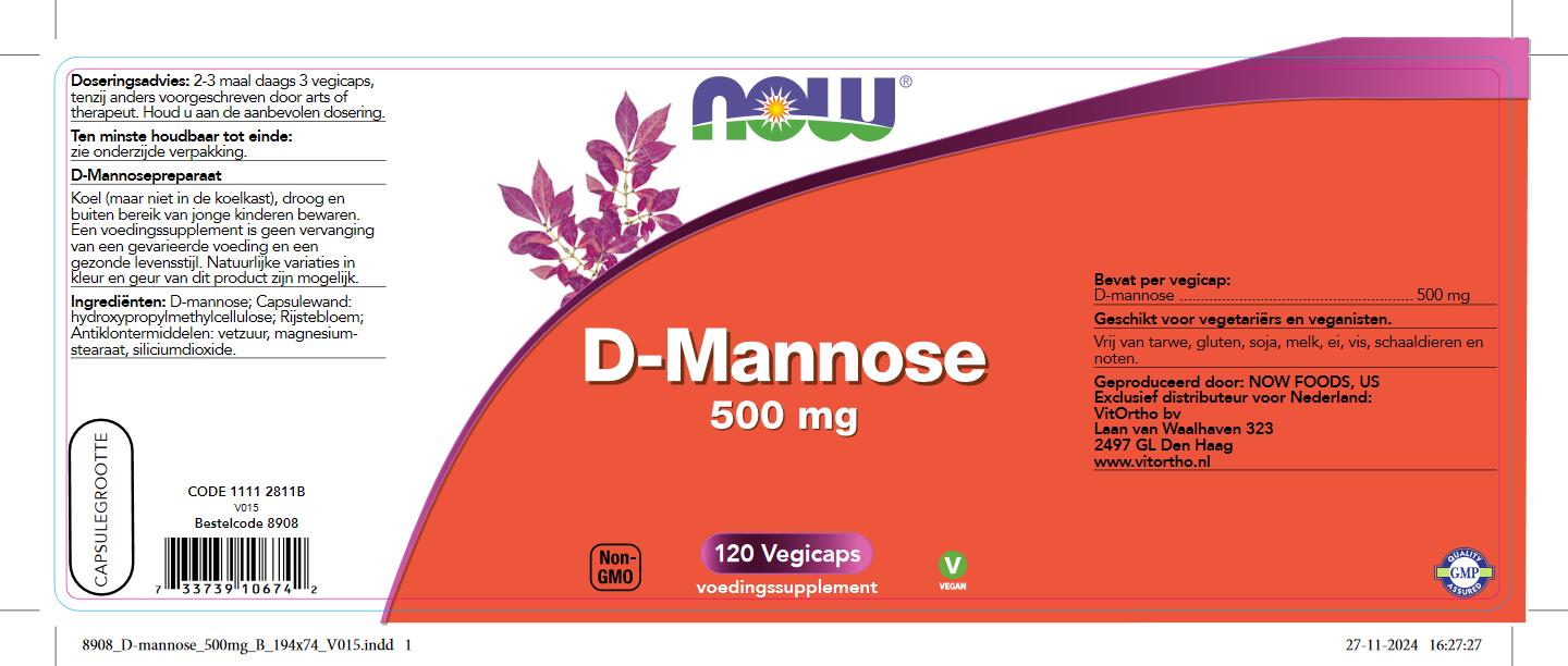 D-Mannose 500 mg