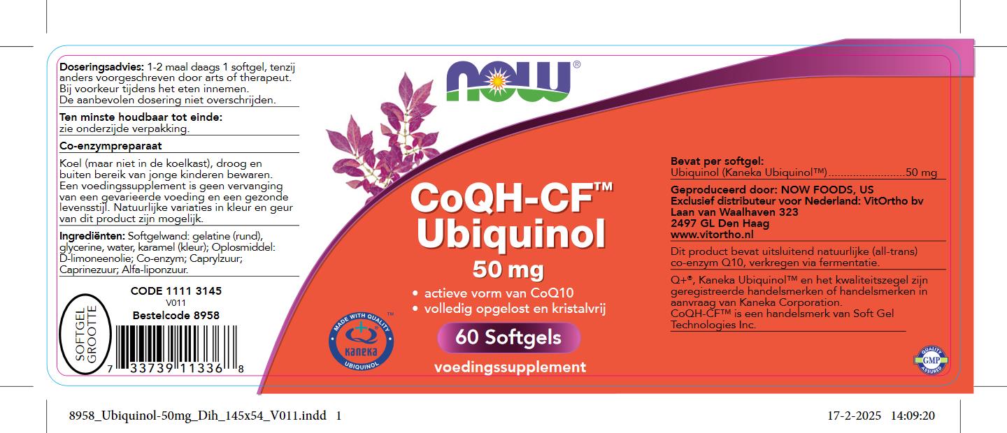 CoQH-CF Ubiquinol 50 mg