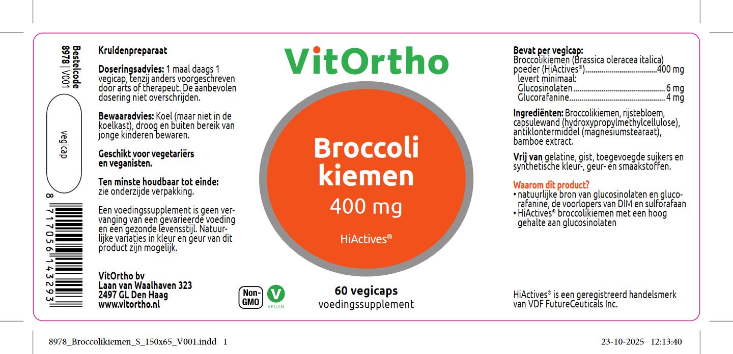 Broccolikiemen 400 mg HiActives