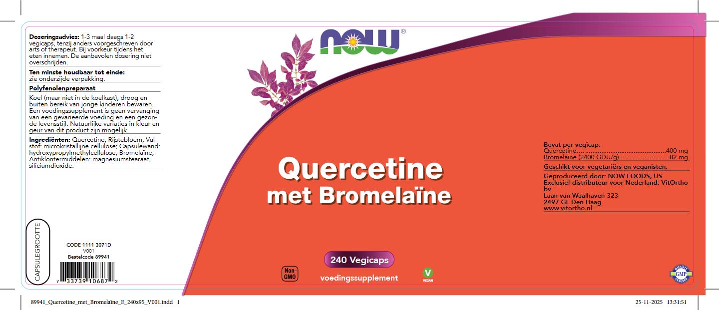 Quercetine met Bromelaïne