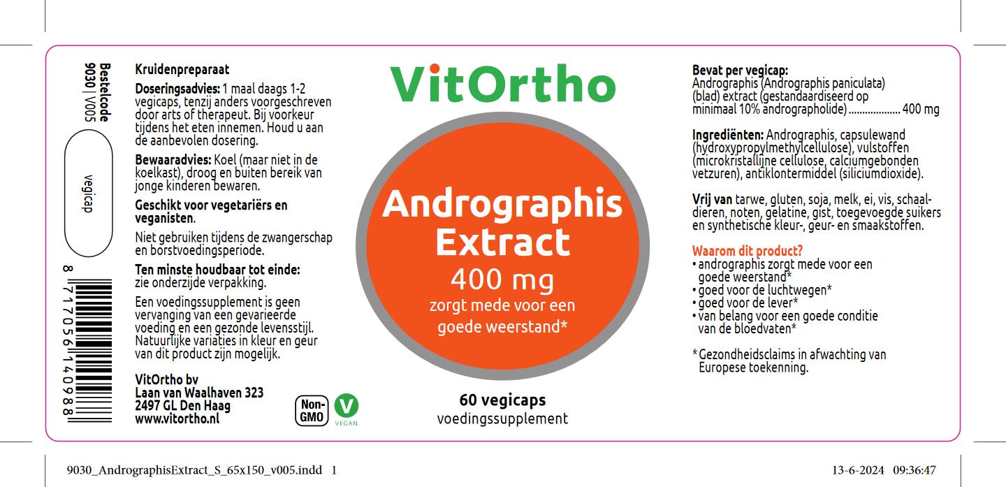 Andrographis Extract 400 mg