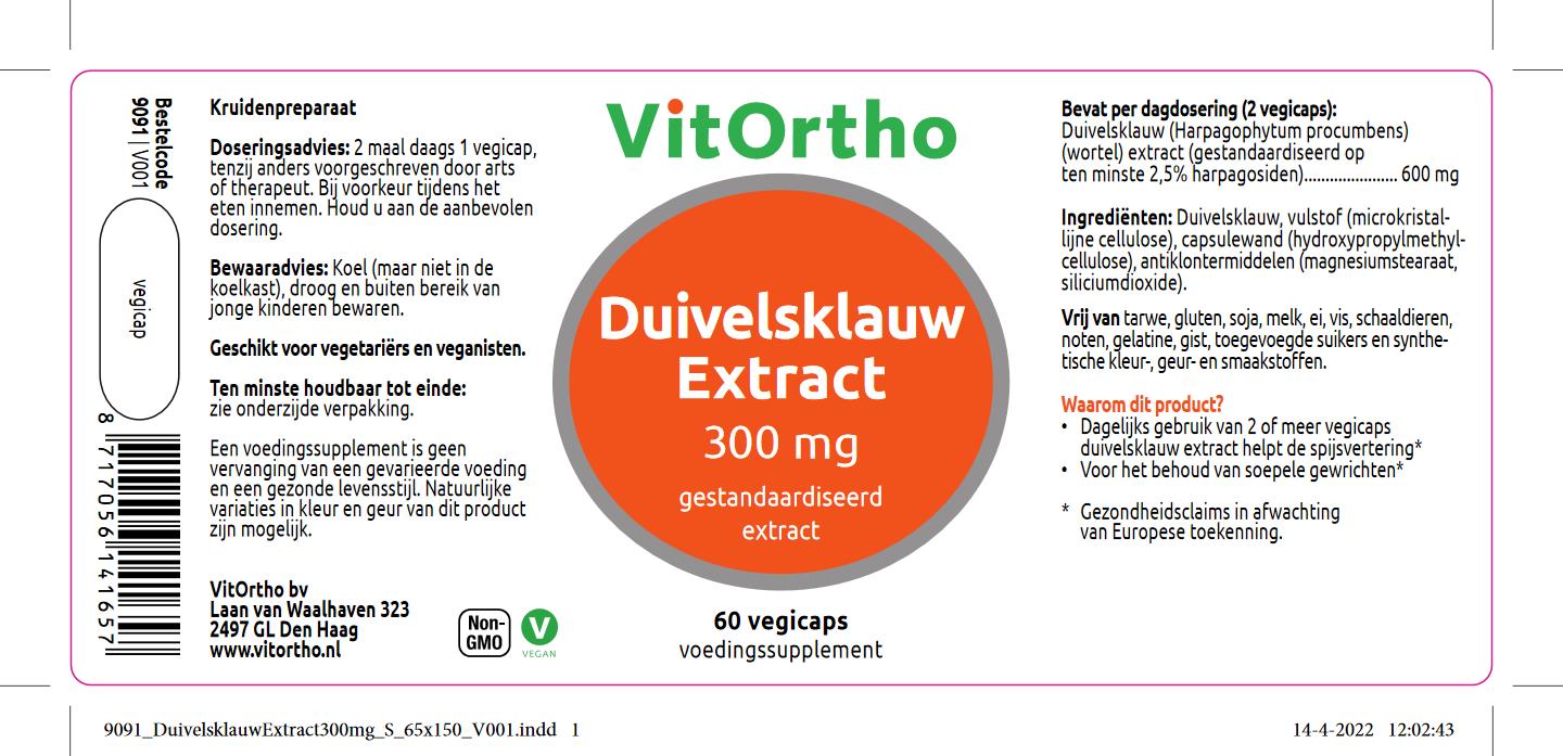 Duivelsklauw Extract 300 mg