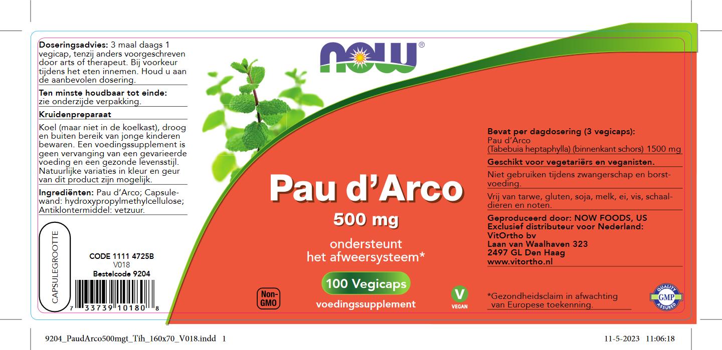 Pau d’Arco 500 mg