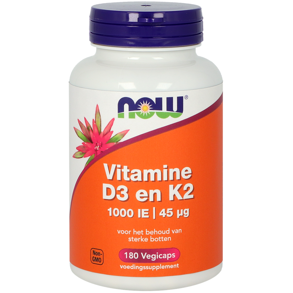 Vitamine D3 en K2 – 1000 IE 45 mcg